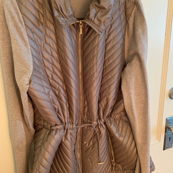 Chico’s Zenergy Lightweight Puffer/Cotton Jacket - Picture 5 of 6